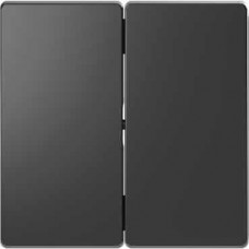 Клавіша подвійна Merten D-Life. Колір Антрацит