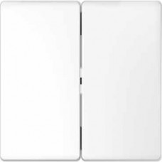 Клавіша подвійна Merten D-Life. Колір Білий Лотос