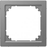 MTN4080-6036 Адаптер для инсталляции Merten System M в D-Life "Нержавеющая Сталь"