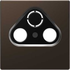 Лицьова панель для TV-розетки Merten D-Life. Колір Мокко