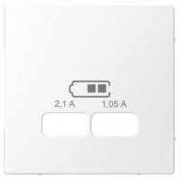 MTN4367-6035 Накладка для USB-розетки Merten D-Life "Белый Лотос"