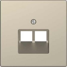 MTN4522-6033 Накладка для двойной интернет-розетки RJ45 Merten D-Life "Сахара"