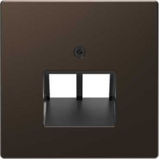 MTN4522-6052 Накладка для двойной интернет-розетки RJ45 Merten D-Life "Мокко"