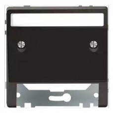 MTN4540-6034 Накладка с наклоном для коммуникационных розеток Merten D-Life "Антрацит"