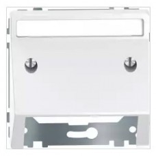 MTN4540-6035 Накладка с наклоном для коммуникационных розеток Merten D-Life "Белый Лотос"