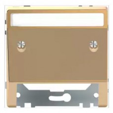 MTN4540-6051 Накладка с наклоном для коммуникационных розеток Merten D-Life "Шампань"