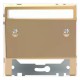 MTN4540-6051 Накладка с наклоном для коммуникационных розеток Merten D-Life "Шампань"