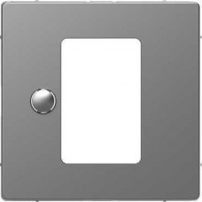 Лицевая панель для сенсорного терморегулятора Merten D-Life Нержавеющая Сталь