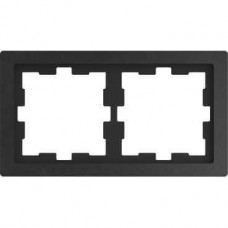 Рамка 2-постова Merten D-Life. Колір Базальт