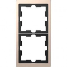 Рамка 2-постова Merten D-Life. Колір Шампань