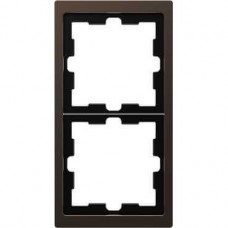 Рамка 2-постова Merten D-Life. Колір Мокко