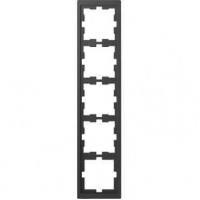 Рамка D-Life 5-постовая антрацит (MTN4050-6534) Рамка D-Life 5-постовая антрацит (MTN4050-6534)