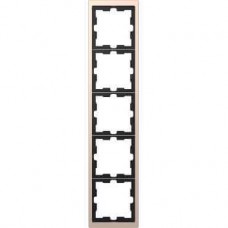 MTN4050-6551 Рамка 5-постовая Merten D-Life "Шампань"