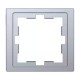 Рамка 1-постова Merten D-Life. Колір Нержавіюча сталь