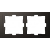 Рамка D-Life 2-постовая антрацит (MTN4020-6534)