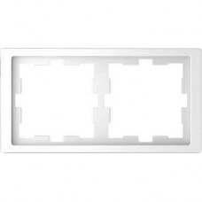 Рамка 2-постова Merten D-Life. Колір Білий Лотос