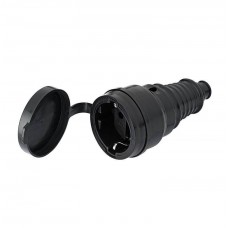 ⚡Розетка каучуковая с заземлением Mono Electric