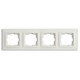 Рамка чотирьохмісна серії Despina (Mono Electric) Біла