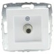 ⚡Механизм TV/SAT-розетки концевой серии Despina Mono Electric белый с панелью (500-001905-138)