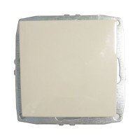⚡Механизм одноклавишного выключателя 10А серии Despina (Mono Electric) Крем с клавишей