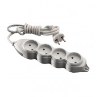 ⚡Удлинитель 4 гнезда 2 м без заземления серии Orion (Mono Electric)