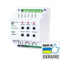 Трифазне реле напруги та контролю фаз Новатек-Електро РНПП-301 (NTRNP3010)