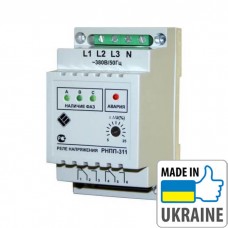 Трифазне реле напруги, перекосу і послідовності фаз Новатек-Електро РНПП-311
