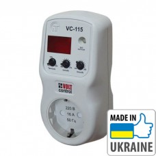 Однофазное реле напряжения типа "вольт-контроль" Новатек-Электро VC-115 (NTRN115VC)