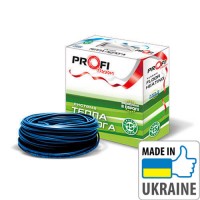 ⚡Нагрівальний двожильний кабель PROFI THERM Eko-2, 16.6-19.1м², 2670Вт, 162м.п., 16.5Вт/м.п. (14339)