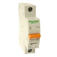 ⚡ Автоматический выключатель Schneider Electric ВА63 Домовой, 6А, 1 полюс (11201)