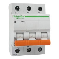 ⚡Автоматический выключатель Schneider Electric ВА63 Домовой 25А, 3P, C, 4.5кА (11225)
