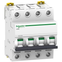 ⚡Автоматический выключатель Schneider Electric Acti9 iC60Н 6A, 4P, B, 10кА (A9F88406)