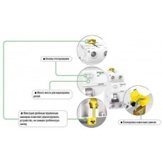 Дифференциальный выключатель нагрузки (УЗО) Schneider iID K, 25А, 300мА, 4Р (A9R75425)