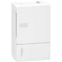 ⚡Щит навісний Mini Pragma білі двері, 1 ряд, 4 модулі Schneider Electric, Італія (MIP12104)