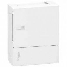 Щит навісний Mini Pragma білі двері, 1 ряд, 8 модулів, Schneider Electric, Італія (MIP12108)