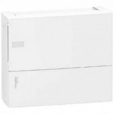 ⚡Щит навісний Mini Pragma білі двері, 1 ряд, 12 модулів, Schneider Electric, Італія (MIP12112)