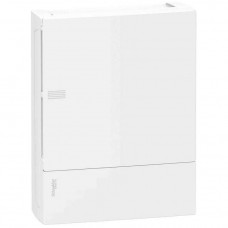 ⚡Щит навісний Mini Pragma білі двері, 2 ряди, 24 модуля, Schneider Electric, Італія (MIP12212)