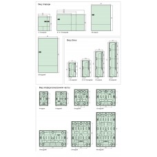 Щит навісний Mini Pragma димчаті двері, 1 ряд, 12 модулів, Schneider Electric, Італія (MIP12112S)