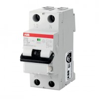 ⚡Дифференциальный автомат ABB DS201 - 20A, 30mA, 1P+N, 6кА, кривая C, AC (2CSR255040R1204)