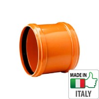 Муфта монтажна PVC для зовнішньої каналізації Redi O400