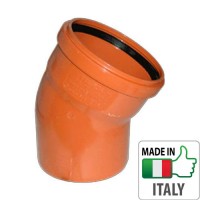 Коліно (відведення) монтажне PVC для зовнішньої каналізації Redi O200x30° Коліно (відведення) монтажне PVC для зовнішньої каналізації Redi O200x30°