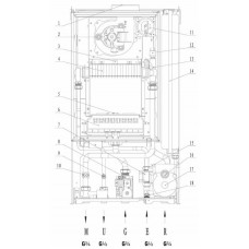 Газовый котел Rocterm Diamond TD-B24 (24 кВт, 240 м2) Газовый котел Rocterm Diamond TD-B24 (24 кВт, 240 м2)