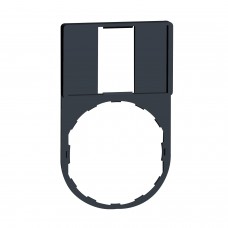 Держатель маркировки 30х50мм для маркировки 18х27мм без текста Schneider Electric (ZBZ33)