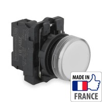 Кнопка с подсветкой Schneider Electric XB5-A, белый светодиод, пластик. основание, 1NO/1NC, 230-240В XB5AW31M5 Кнопка с подсветкой Schneider Electric XB5-A, белый светодиод, пластик. основание, 1NO/1NC, 230-240В XB5AW31M5