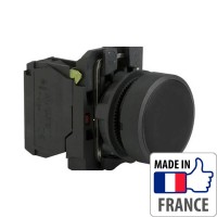 XB5AA21 Кнопка с пружинным возвратом Schneider Electric XB5-A, черная, пластик. основание, 1NO