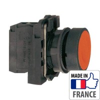 XB5AA42 Кнопка с пружинным возвратом Schneider Electric XB5-A, красная, пластик. основание, 1NC XB5AA42 Кнопка с пружинным возвратом Schneider Electric XB5-A, красная, пластик. основание, 1NC
