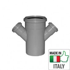 Хрестовина каналізаційна Valsir HTDA O110/50/50x67°, 506009