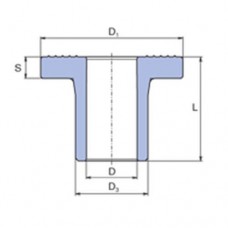 PP-R Бурт (буртик) 110мм, Wavin Ekoplastik, SLN110XXXX