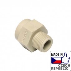 PP-R Переход с пластмассовой резьбой наружной 2”x63мм, Wavin Ekoplastik, SDG06363XX