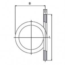 PP-R компенсуюча петля S 2,5 (PN20) SDR6 40мм, Wavin Ekoplastik, SKS040P20X